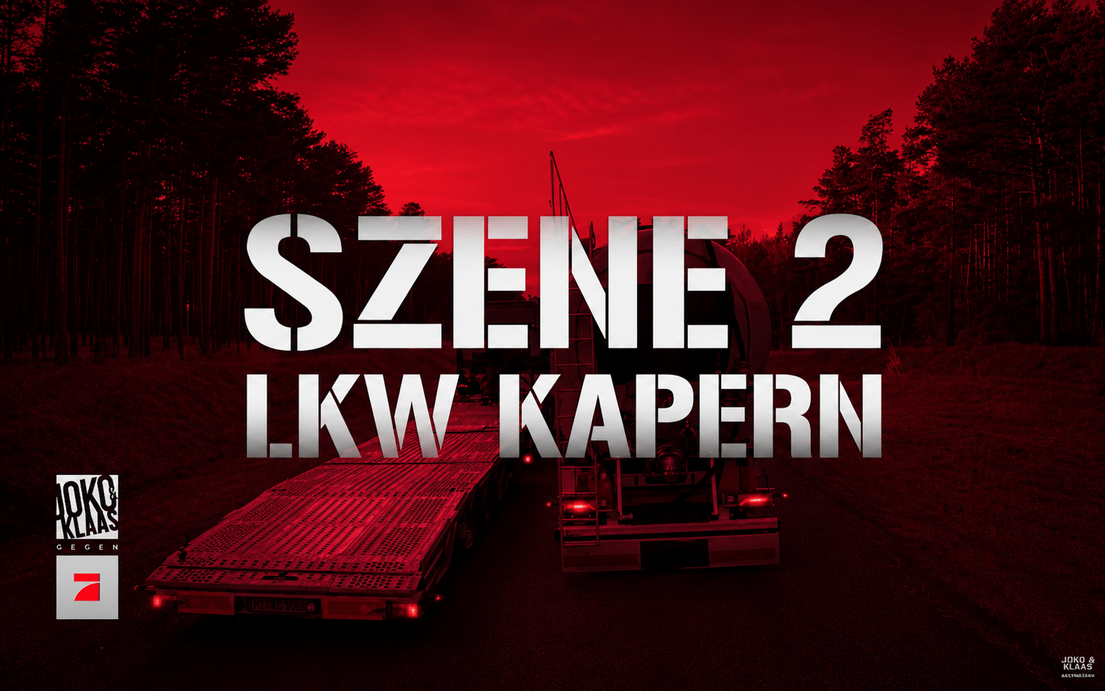 Stuntlizenz — Szene 2: LKW kapern